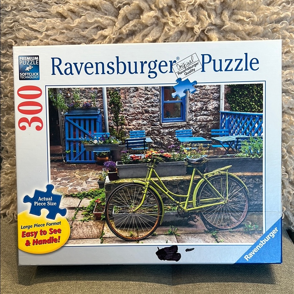 Ravensburger Vintage Bicycle Large Format Puzzle (300-Piece)